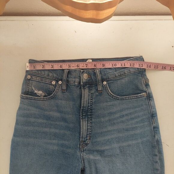 Madewell The Perfect Vintage Straight Crop Jean Sz 27 - Picture 7 of 11
